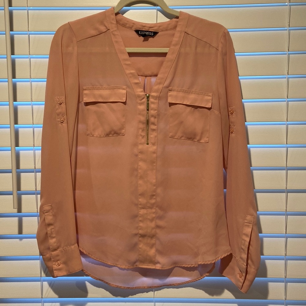 Express V-Neck Blouse